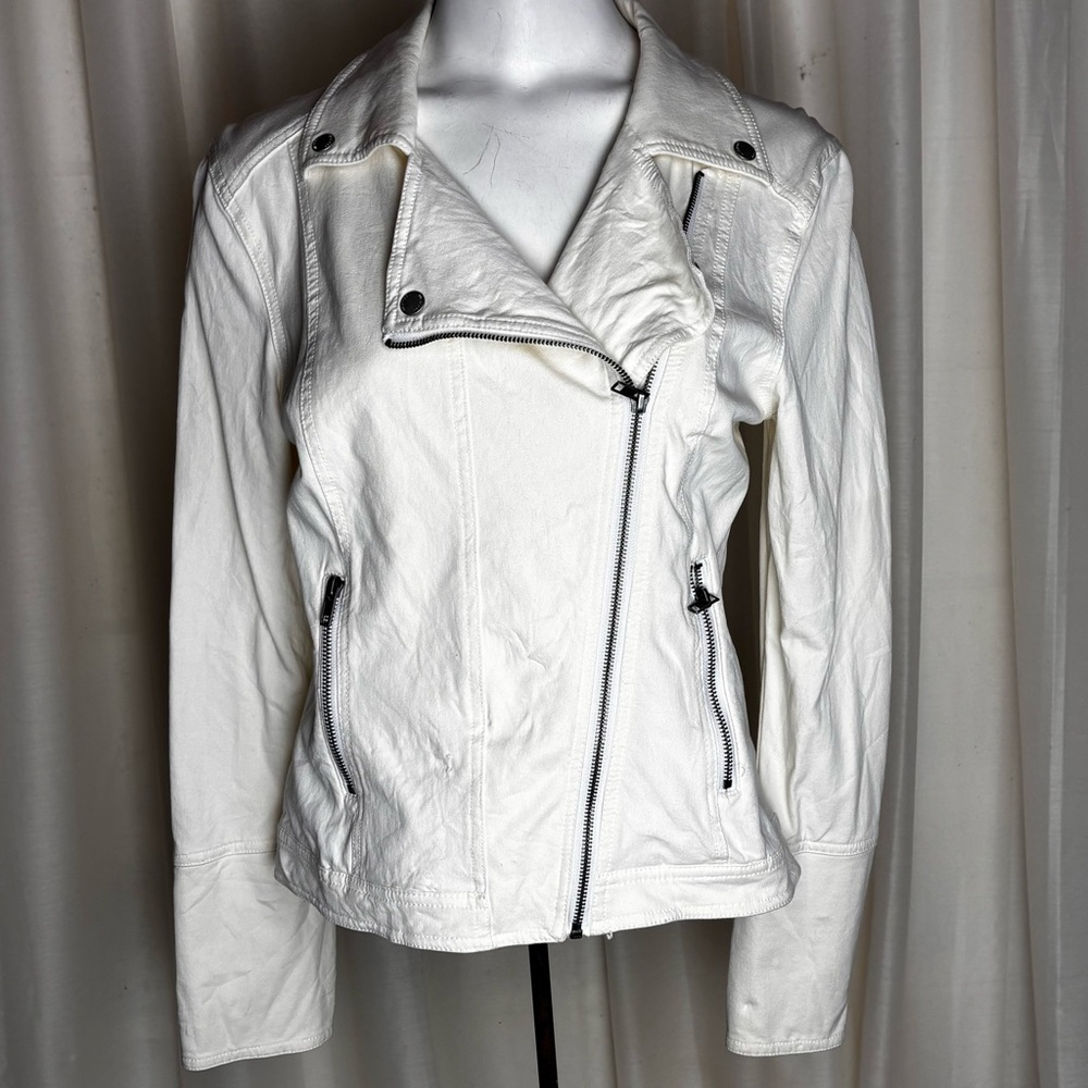 Liverpool Jeans Company Moto Zipper Detail Jacket